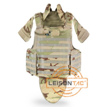 Ballistic Vest with Concealable Hydration Pocket